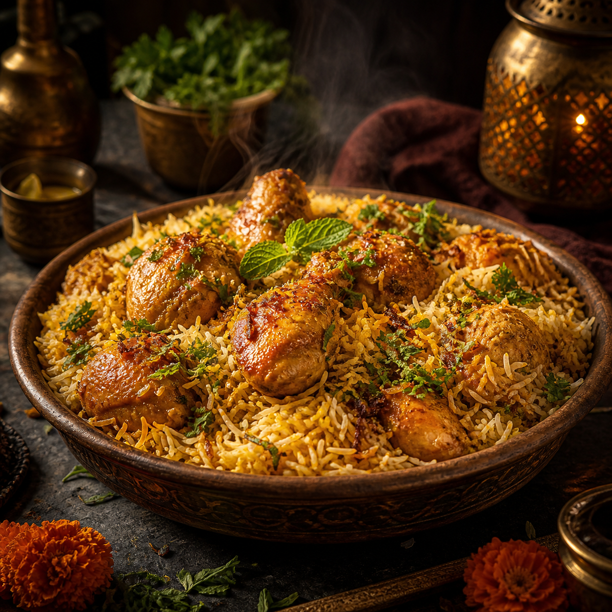 Dhamak Chicken Bhaat